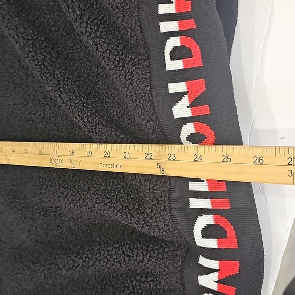 Fashion 4006, dikon Bomber Jacket with patches Zipper Black Size XL Unsex - Picture 15 of 15